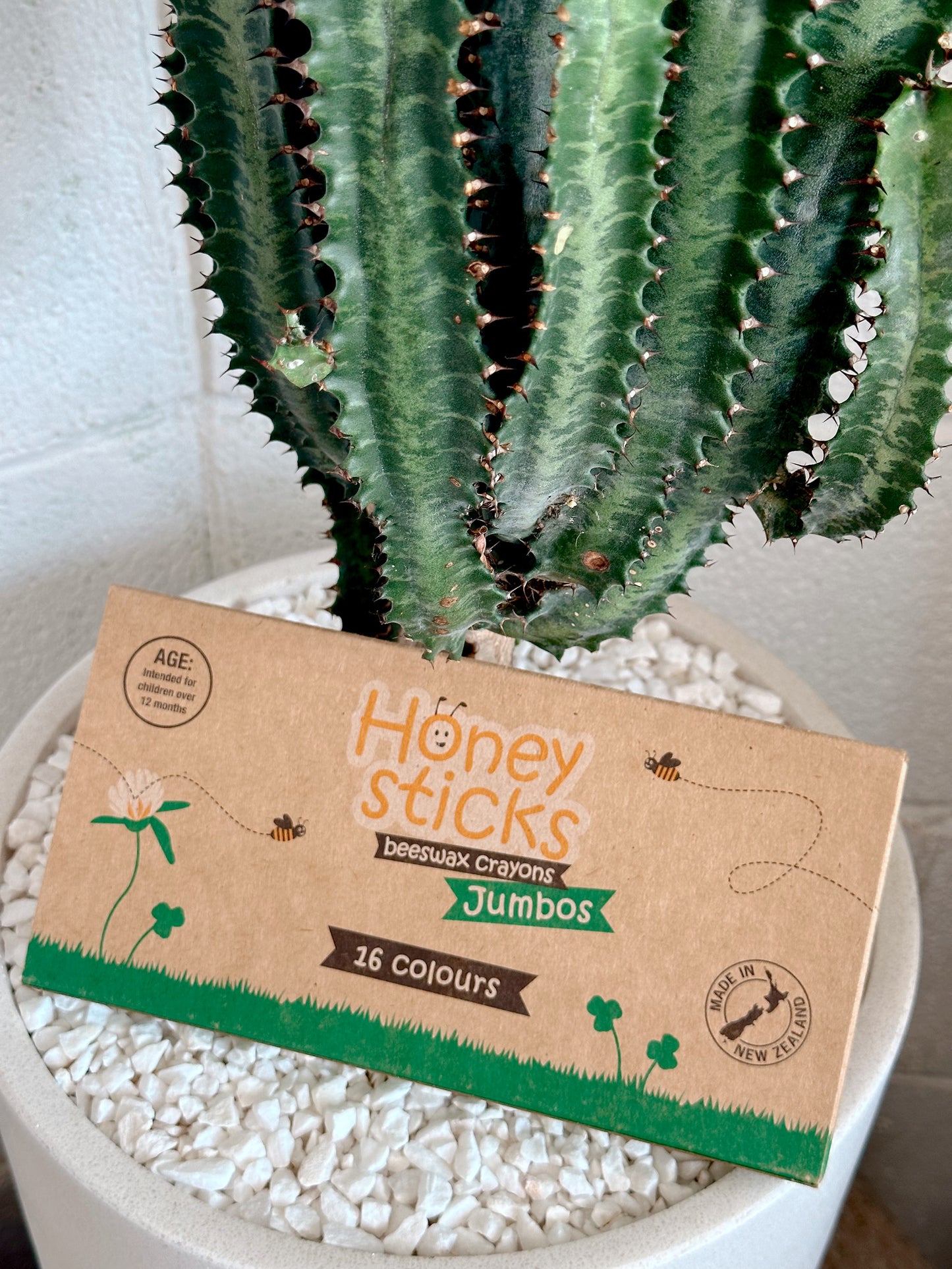 Honeysticks - Jumbo Beeswax Crayons 16 pack